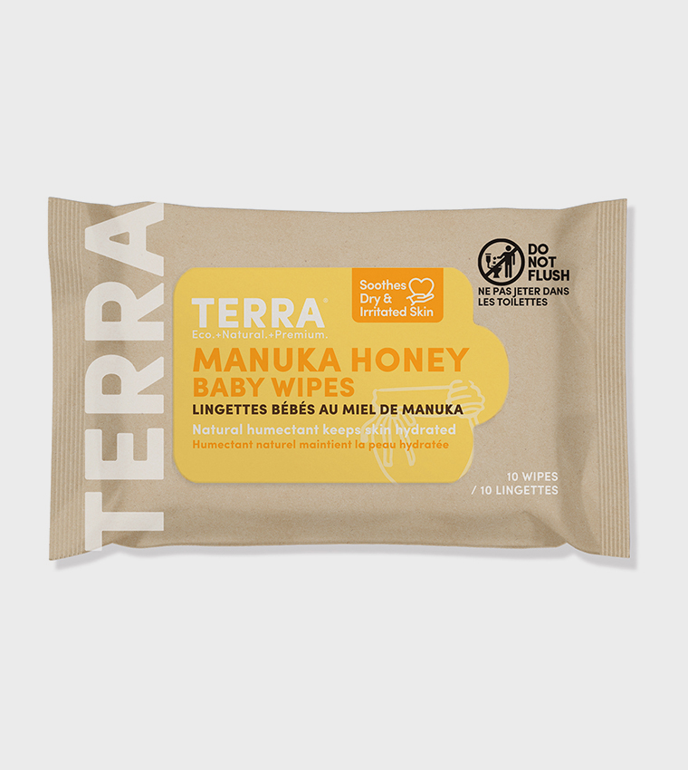 Baby Wipes Manuka Honey, 10 Sheets
