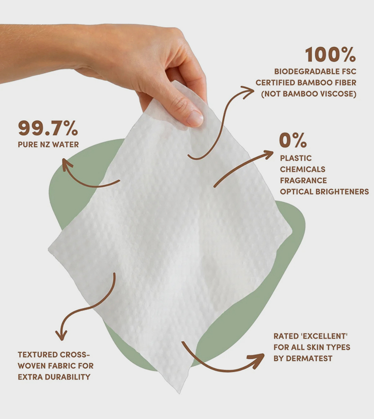 Baby Wipes Manuka Honey, 10 Sheets