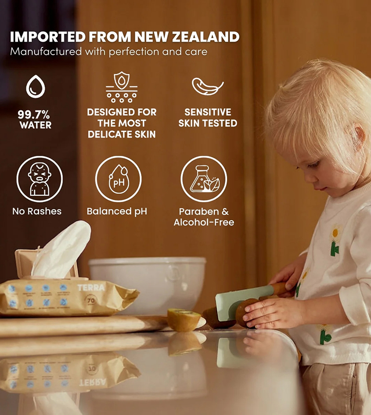 Baby Wipes Manuka Honey, 10 Sheets