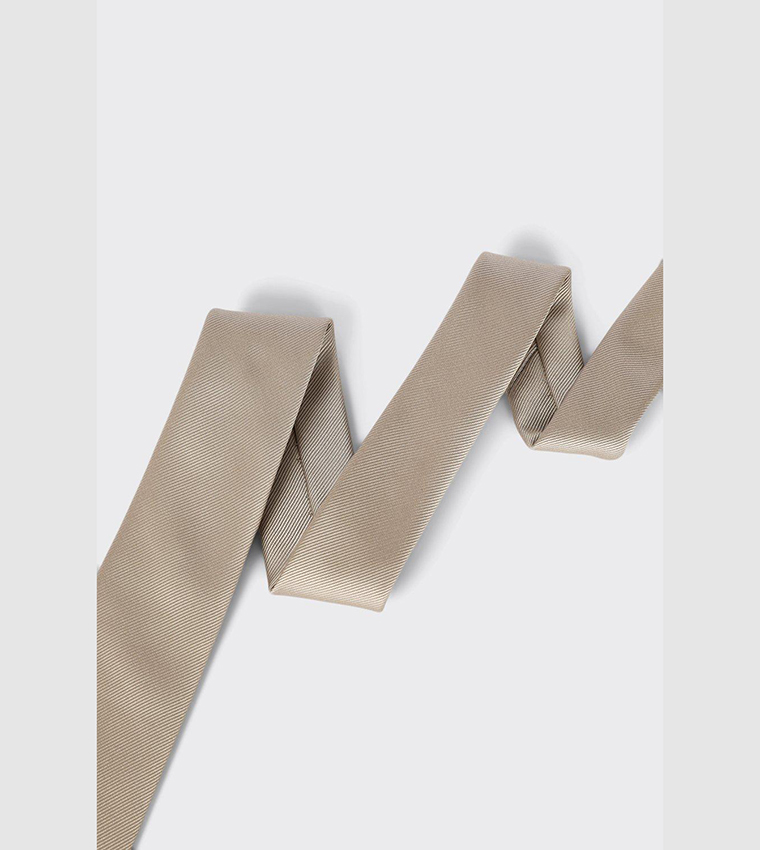 Textured Slim Tie