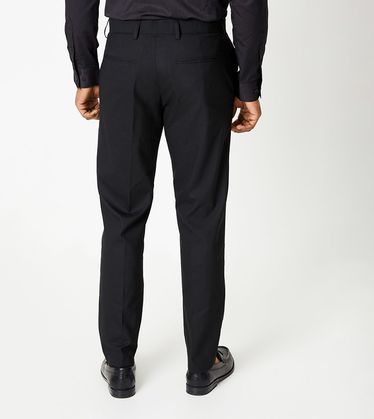 بورتون   بناطيل وتشينو رياضة - أسود Formal Pants