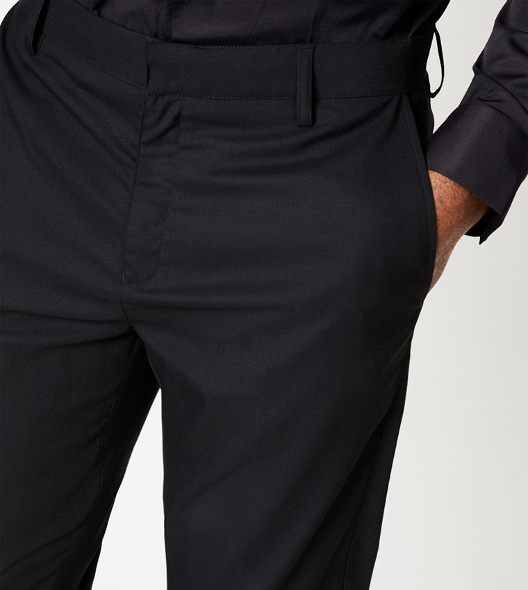 بورتون   بناطيل وتشينو رياضة - أسود Formal Pants