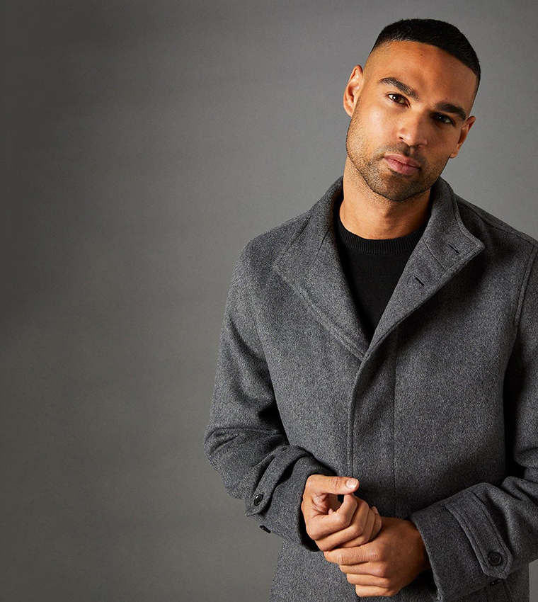 جاكيت وول بليند بثلاثة أزرار 