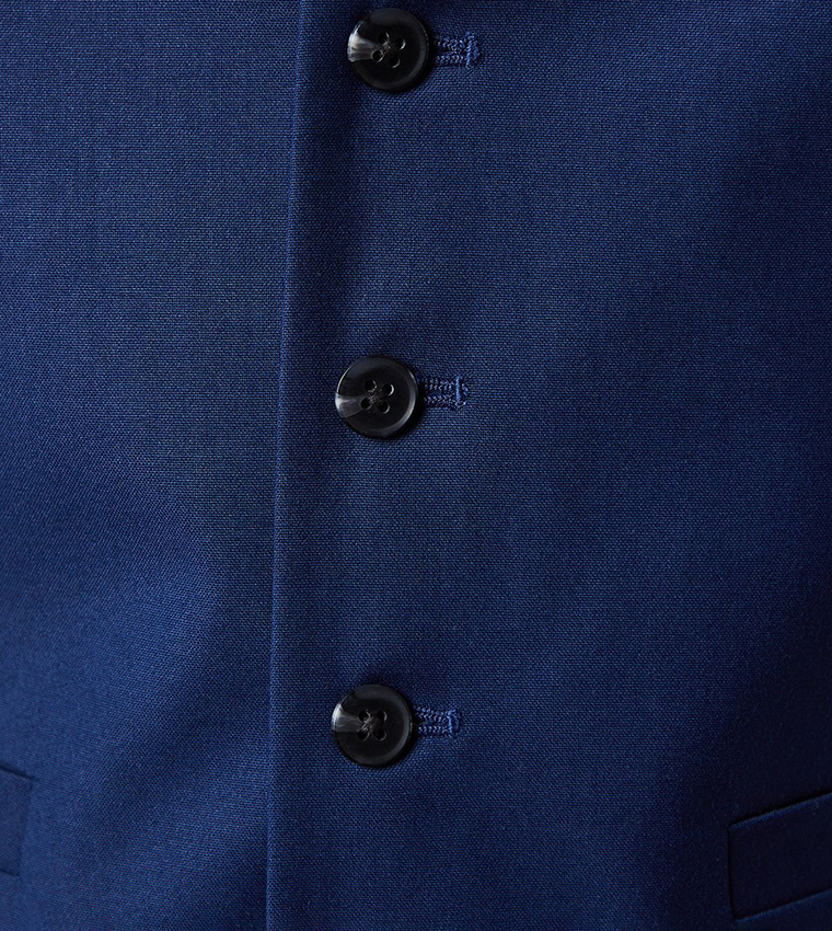 Burton  Waistcoats - NAVY BLUE Waistcoats