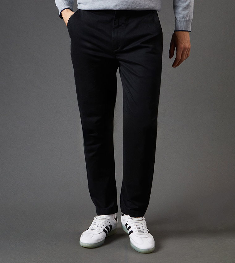 Mid Rise Slim Fit Chino Trousers