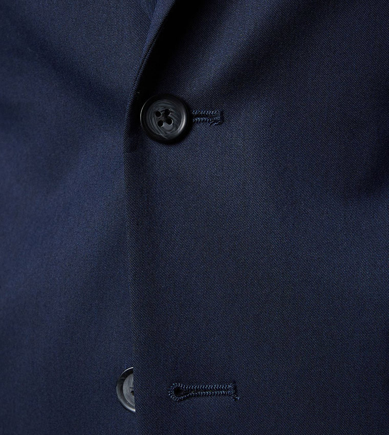 Solid Long Sleeves Regular Fit Blazer