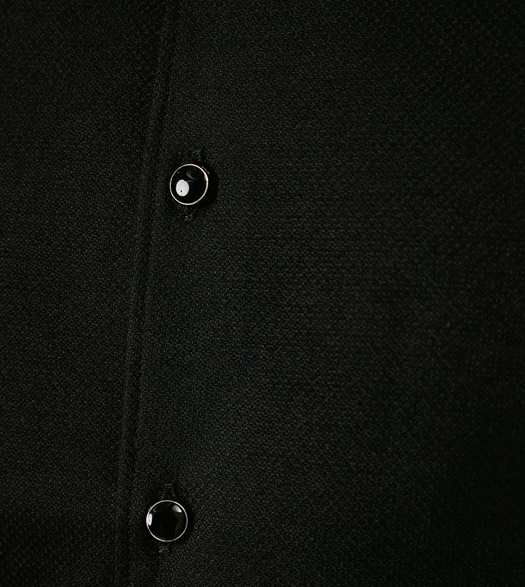 Wing Collar Long Sleeves Formal Shirt