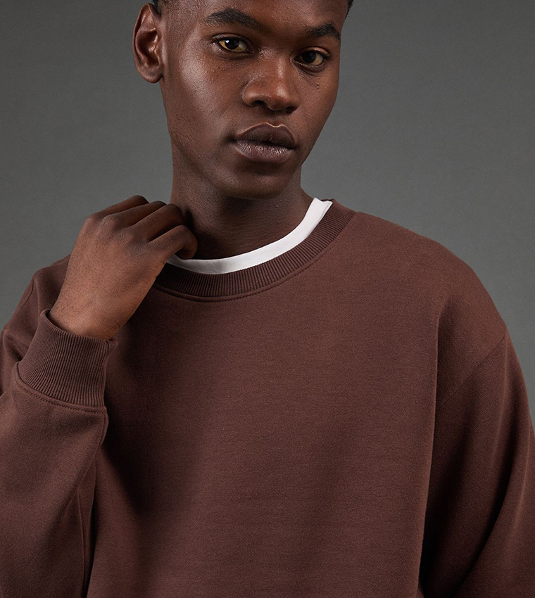 Burton  Sweatshirts - Brown Sweatshirts