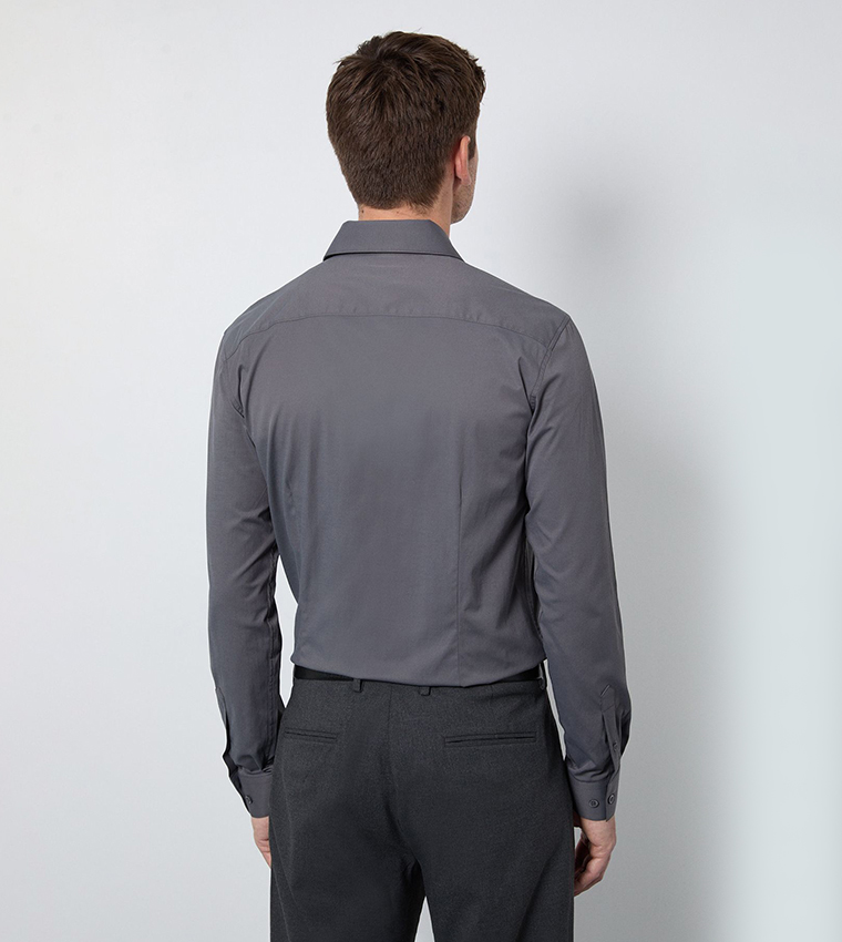 Easy Iron Slim Fit Long Sleeves Shirt