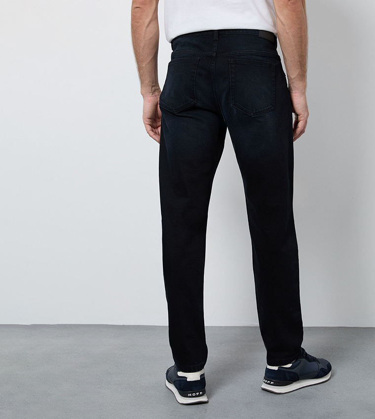 Dark Wash Stretch Slim Fit Jeans