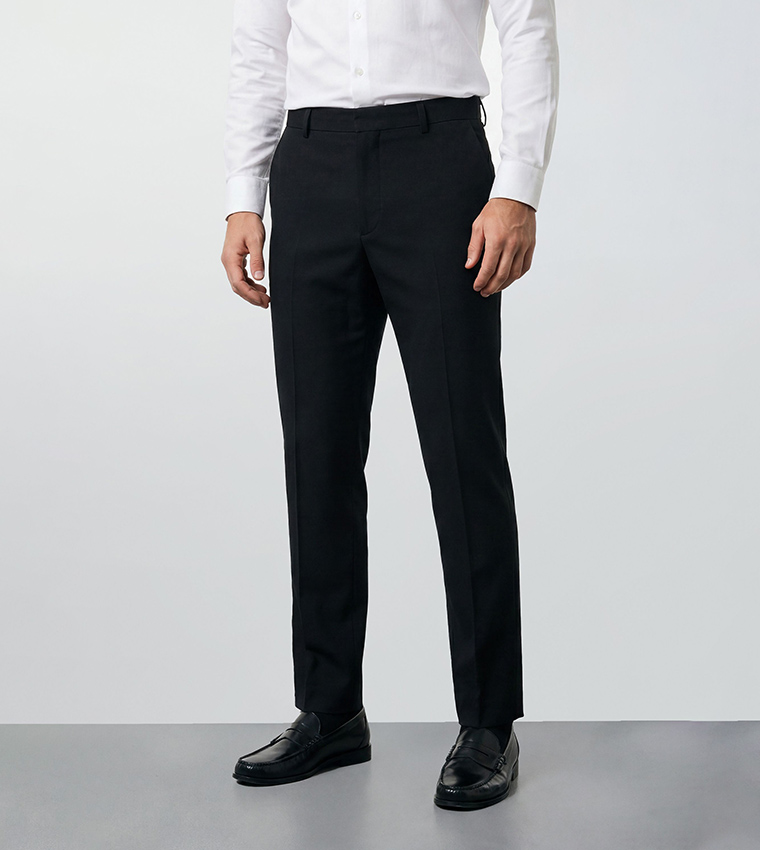 بورتون   بناطيل وتشينو رياضة - أسود Formal Pants