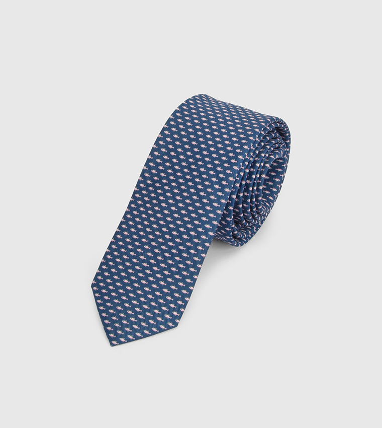 Fish Patterned Tie