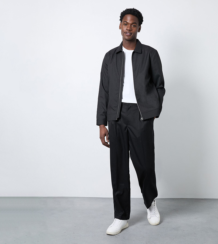Long Sleeves Harrington Jacket