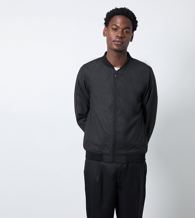 Long Sleeves Bomber Jacket