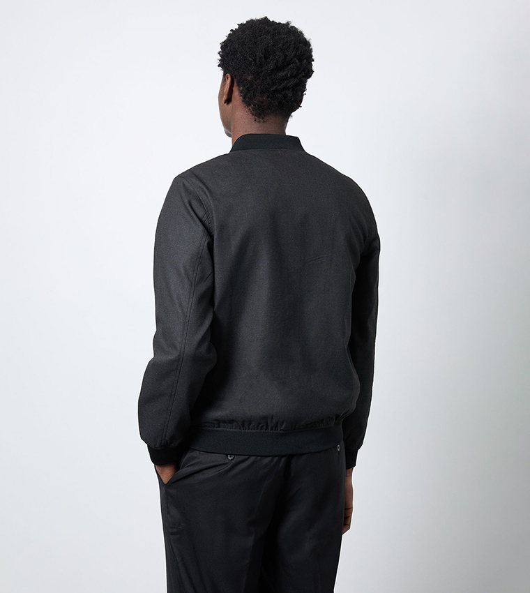 Long Sleeves Bomber Jacket