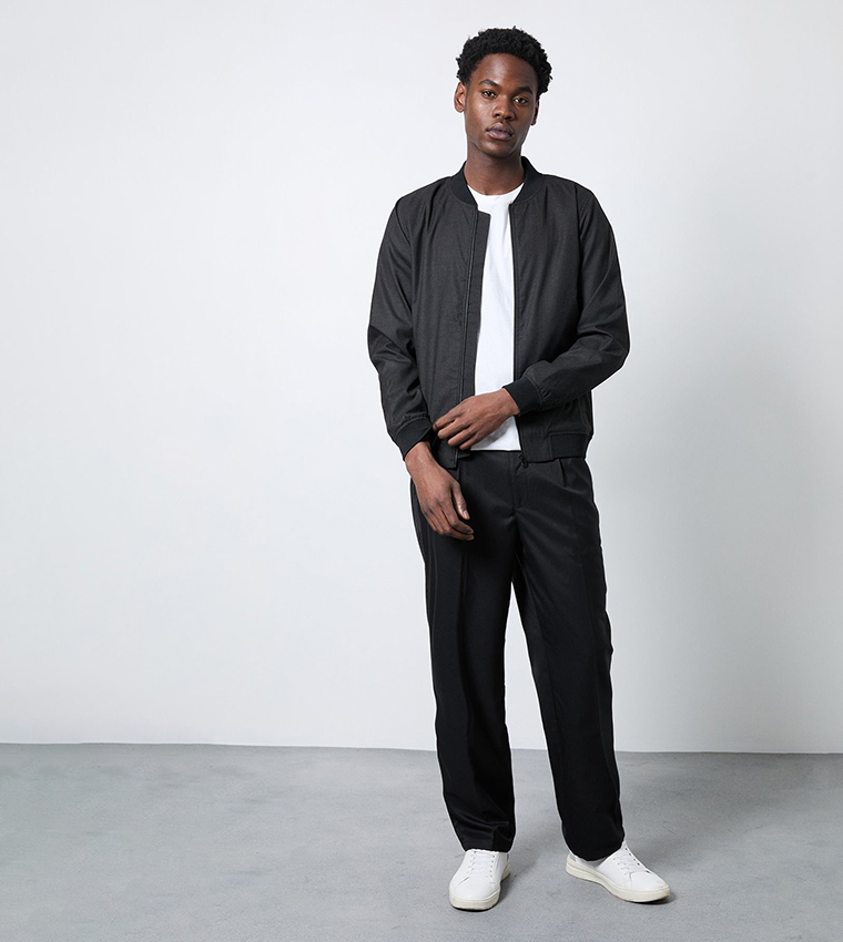 Long Sleeves Bomber Jacket