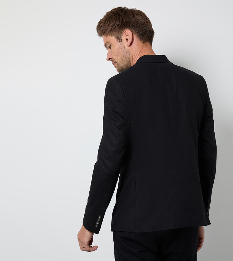 Linen Double Breasted Blazer