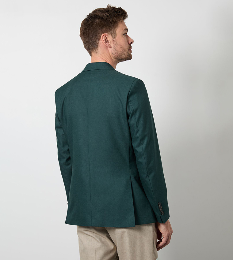 Double Breasted Slim Fit Blazer