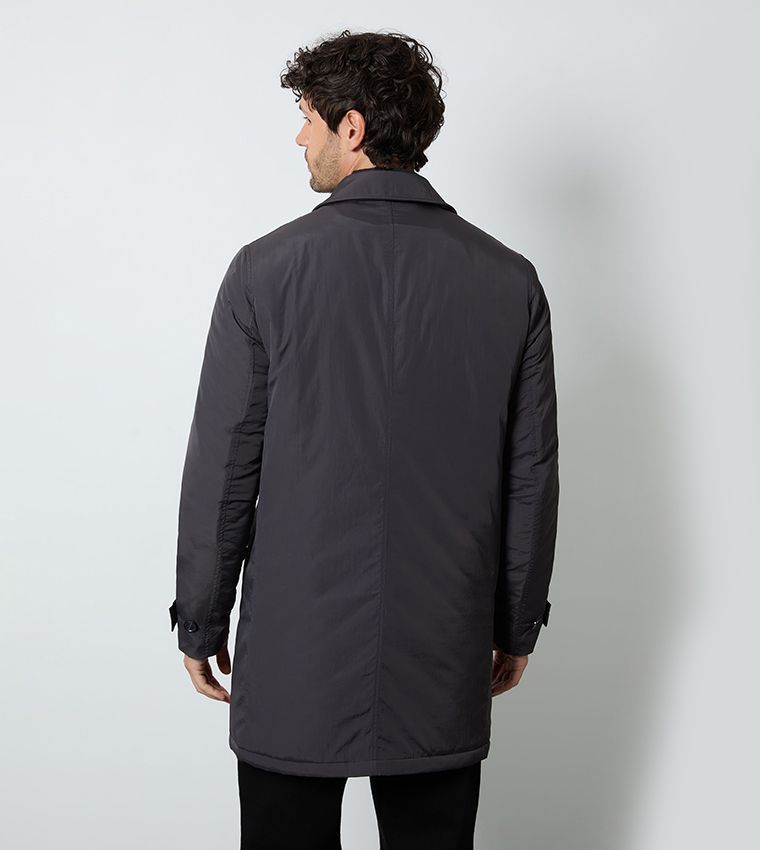 Insert Long Sleeves Padded Mac Jacket