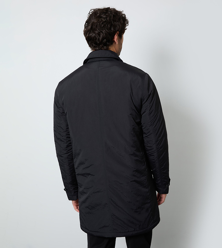 Insert Long Sleeves Padded Mac Jacket