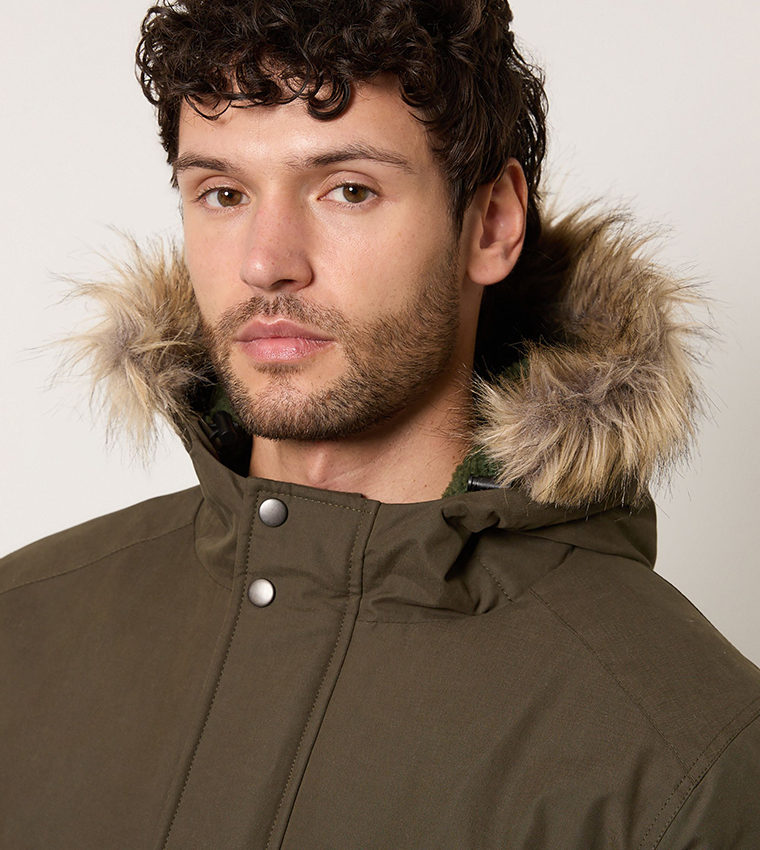 Heavyweight Arctic Padded Parka Jacket