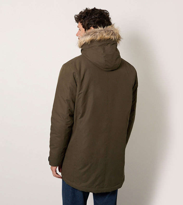 Heavyweight Arctic Padded Parka Jacket