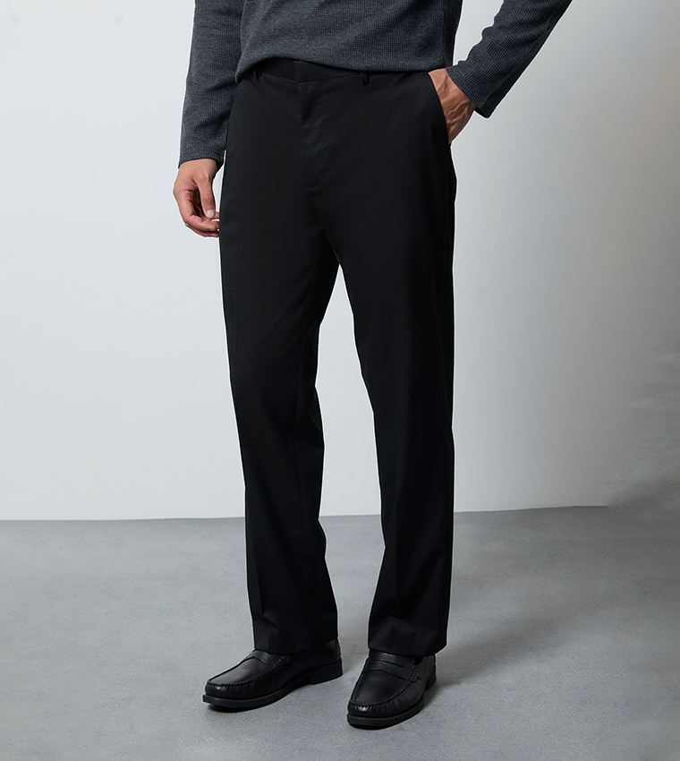 Regular Fit Formal Trousers