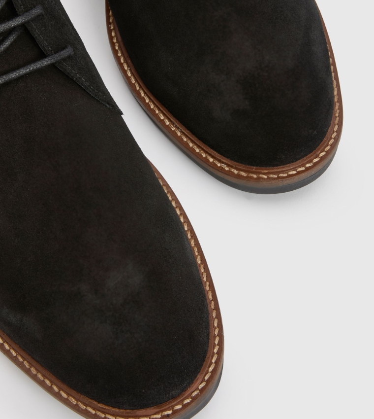 Suede Lace-Up Chukka Boots