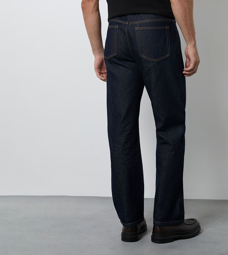 Burton  Straight Jeans - Navy Straight Jeans