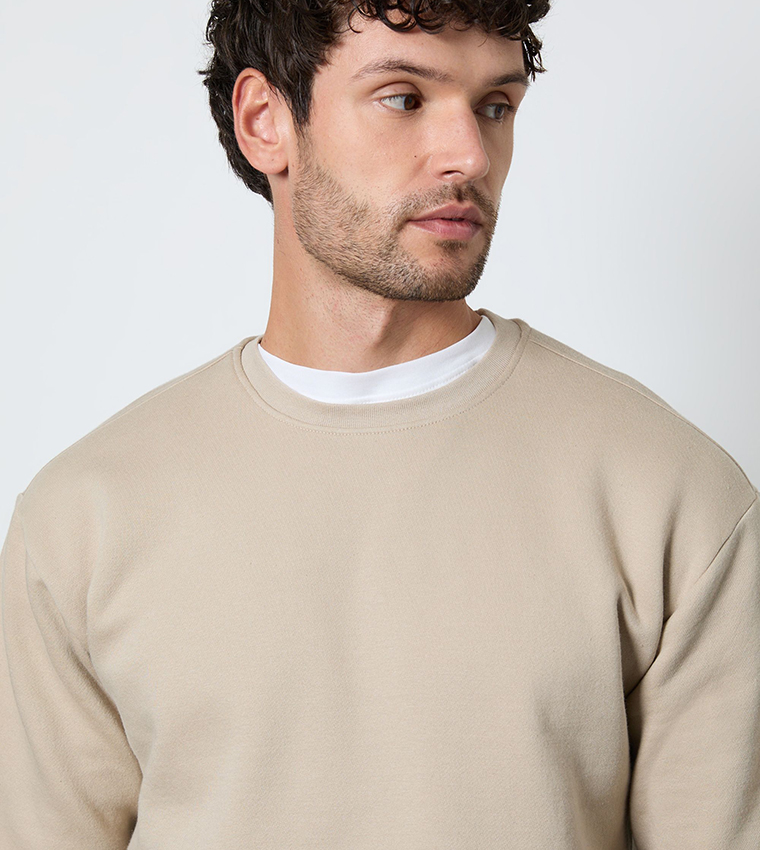 Burton  Sweatshirts - Beige Sweatshirts
