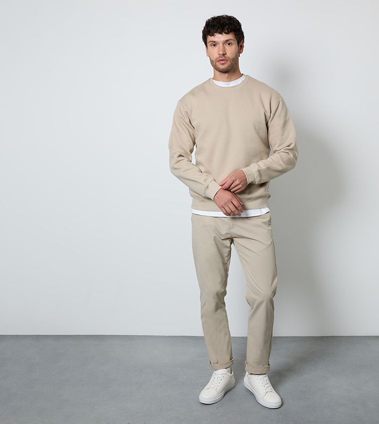 Burton  Sweatshirts - Beige Sweatshirts