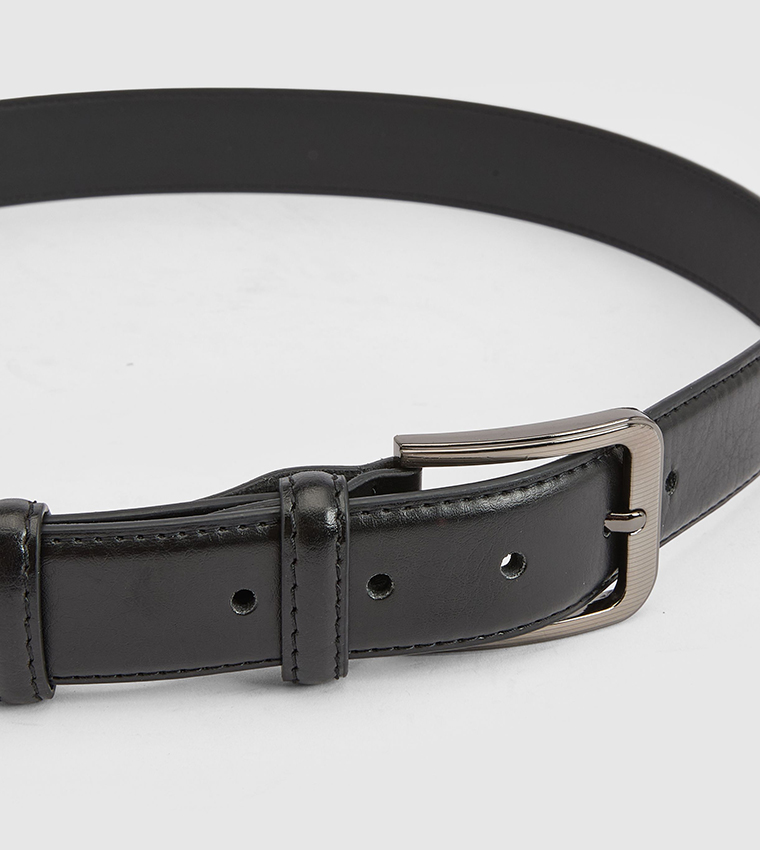 Leather Buckle Belt