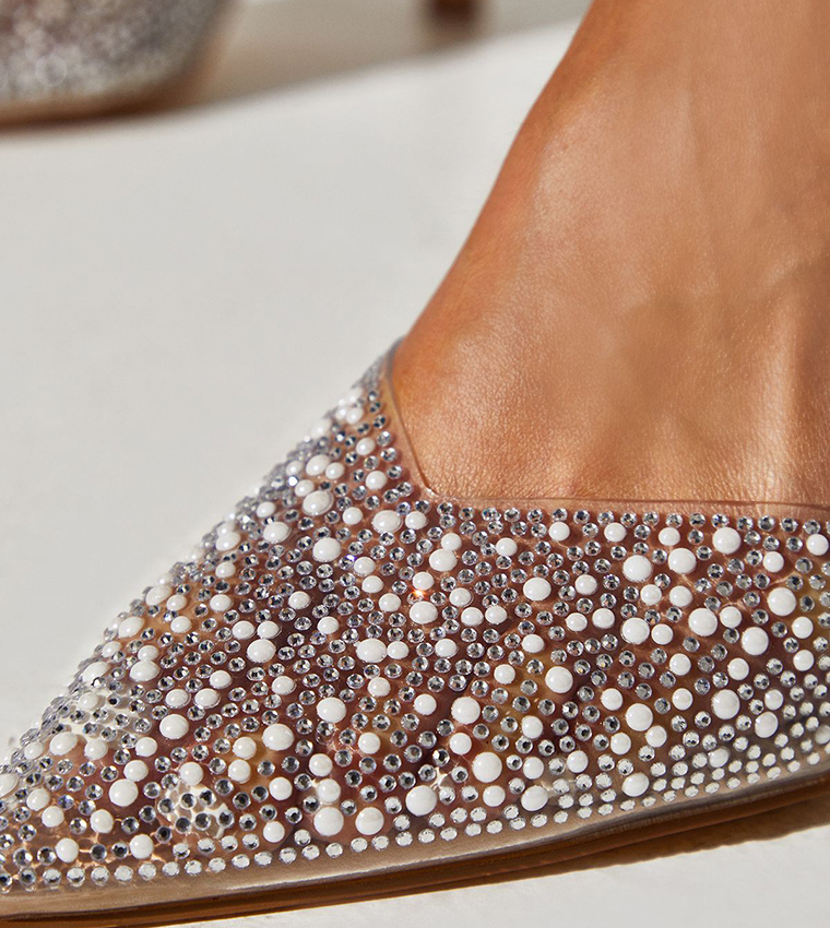 Tilly Embellished Slingback Pumps