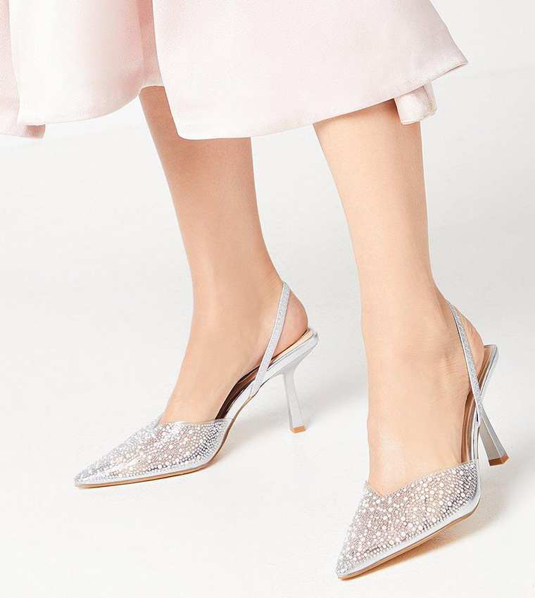 Coast  Pumps - Silver Pumps