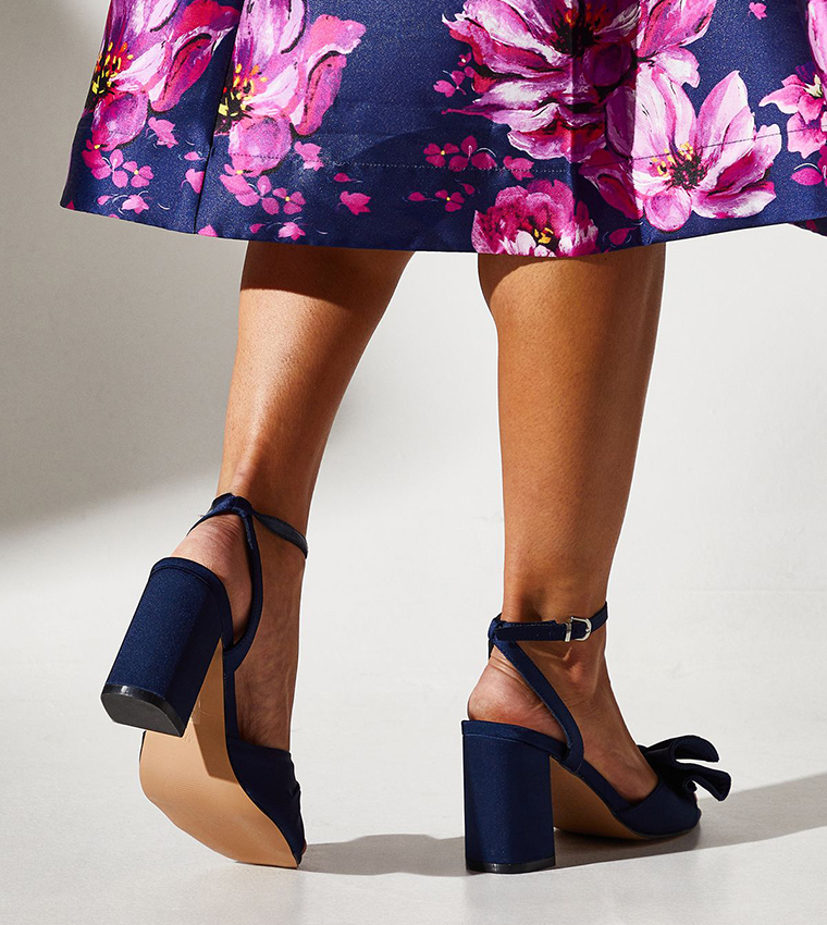 Coast  Heels - Navy Heels