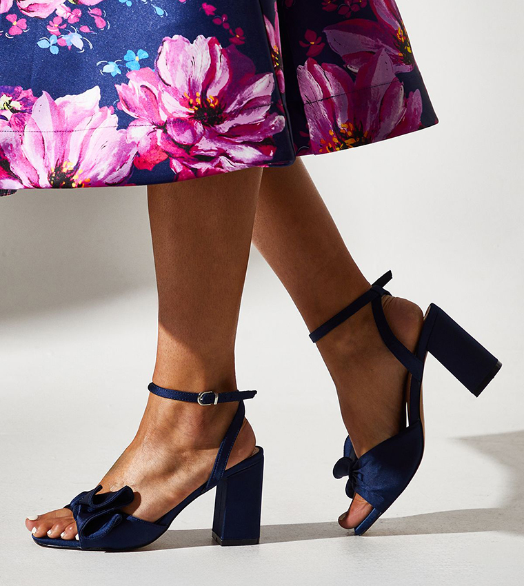 Coast  Heels - Navy Heels