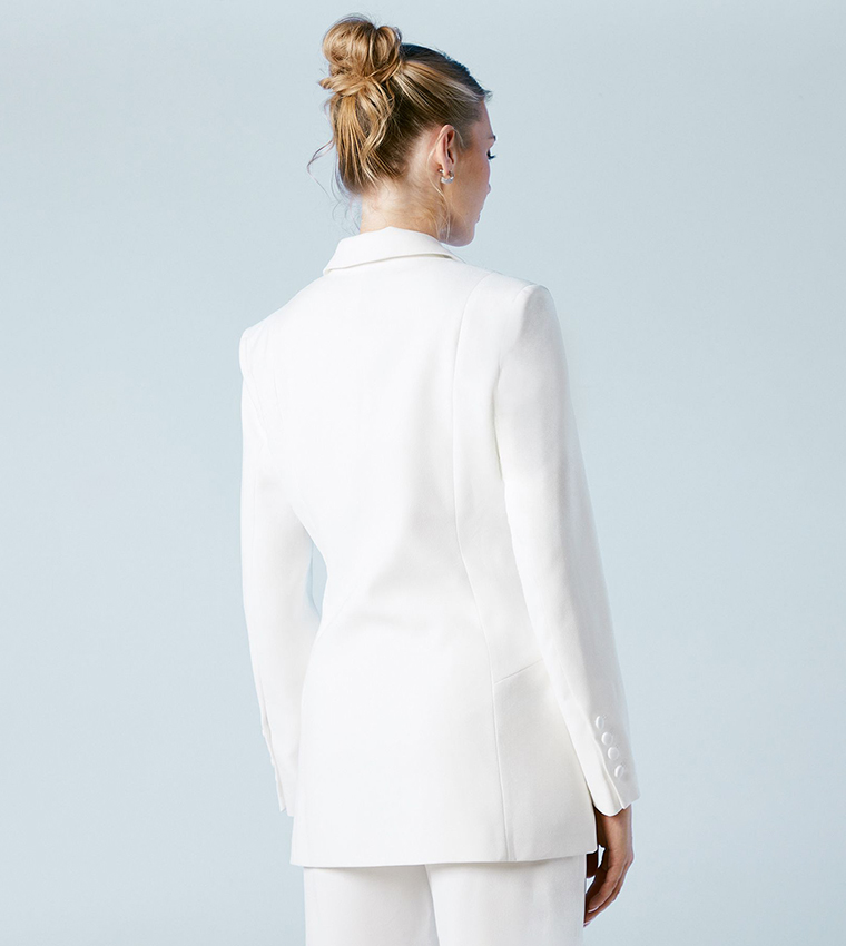 Hourglass Silhouette Double Breasted Blazer