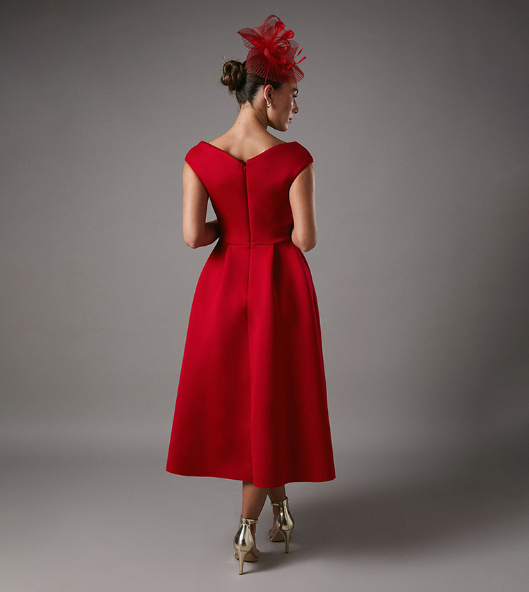 Bardot Scuba Midi Dress