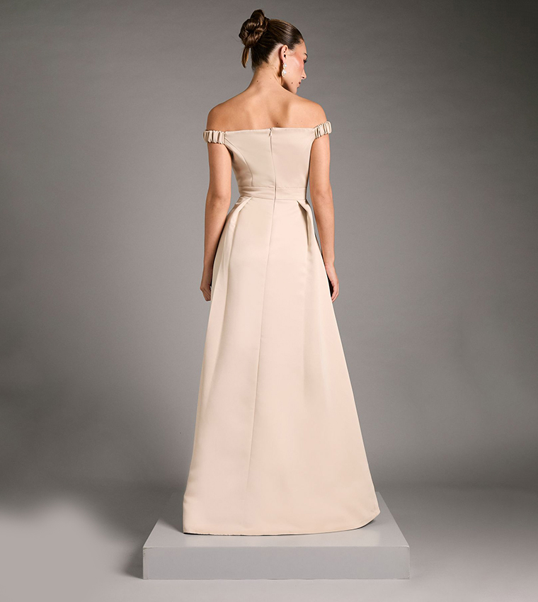 Bardot Hi Low Hem Maxi Dress