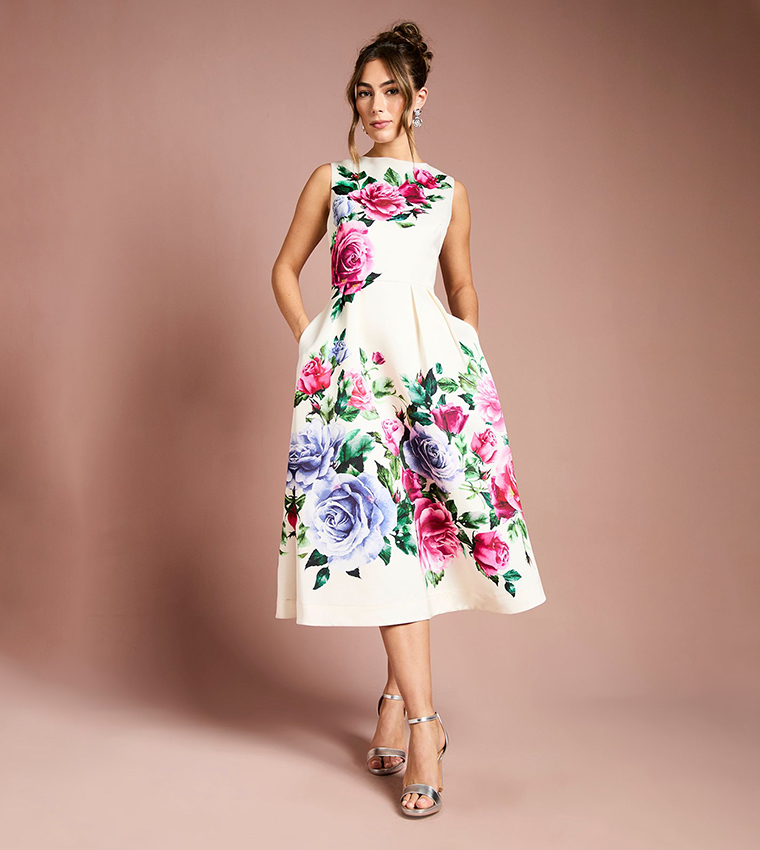 كوست  فساتين ميدي  - أبيض Midi Dresses