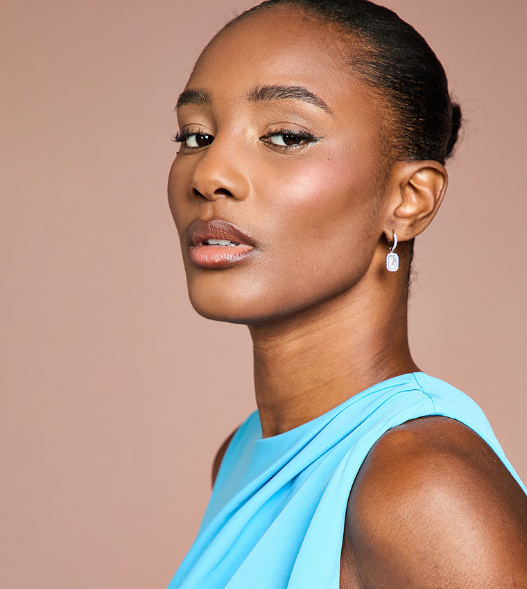 Low Back Crepe Ruffle Midi Dress