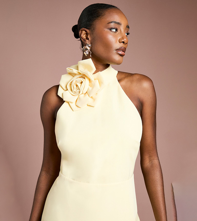 Coast  Midi Dresses - Yellow Midi Dresses