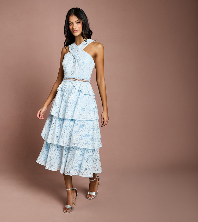 coast light blue dress Coast Is Clear Maxi Dress