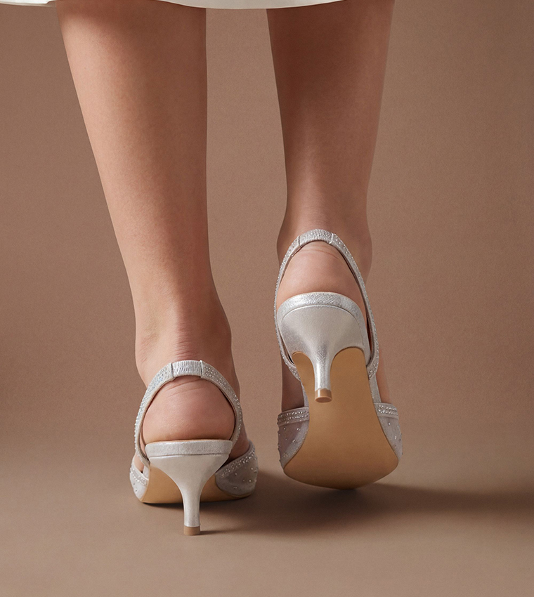 Coast  Pumps - Silver Pumps