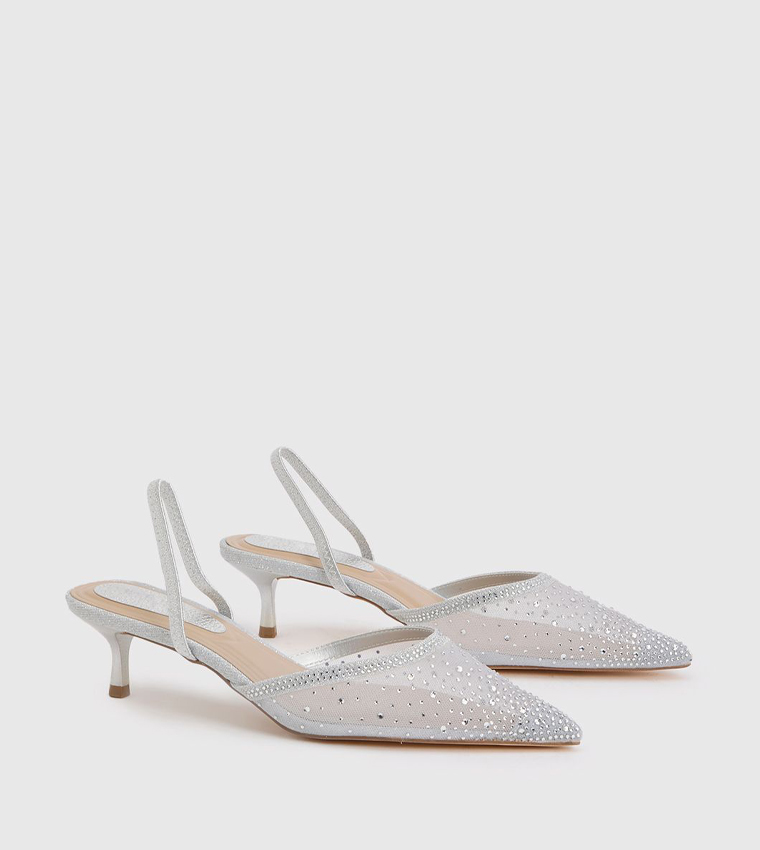 Coast  Pumps - Silver Pumps
