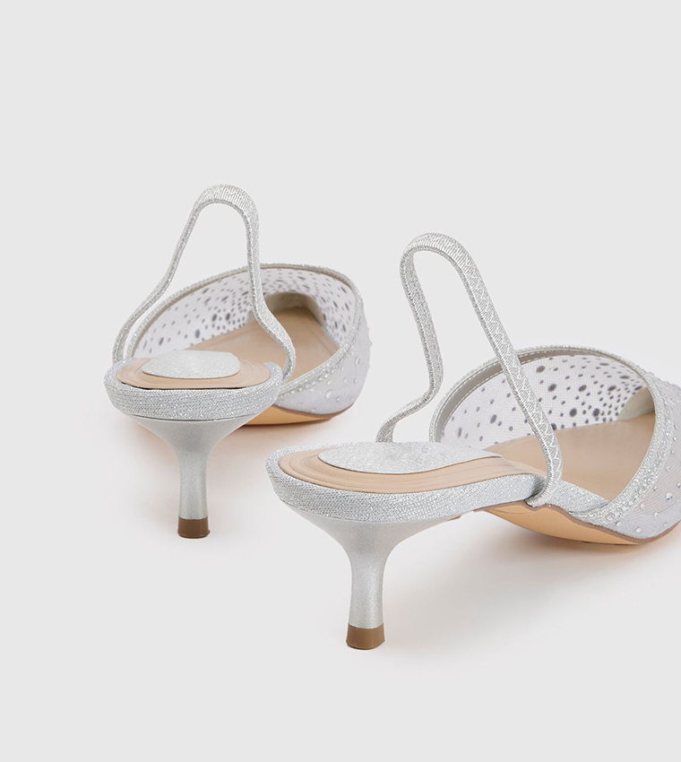 Coast  Pumps - Silver Pumps