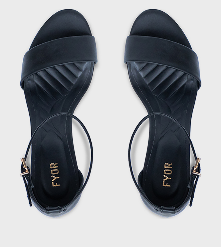 Solid Ankle Strap D'Orsay Sandals