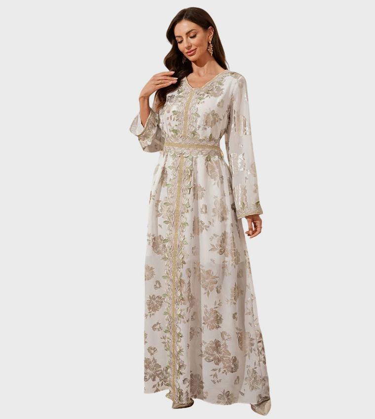 NOOR Gold-Filigree Heritage Jalabiya