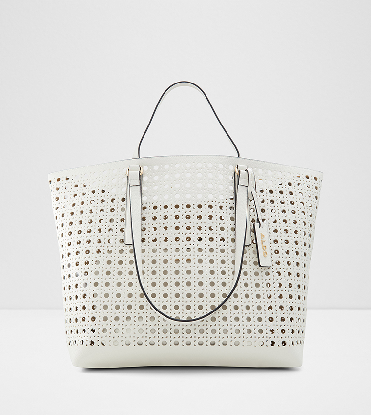BEACHTHARE Openwork Logo Detail Tote Bag
