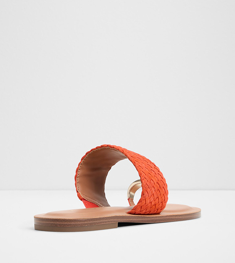 ألدو  الصنادل المسطحة - برتقالي  Flat Sandals